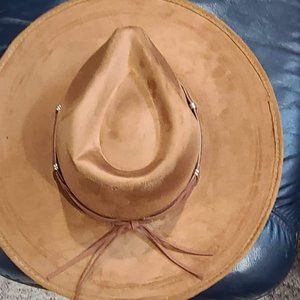 Light brown Suede hat